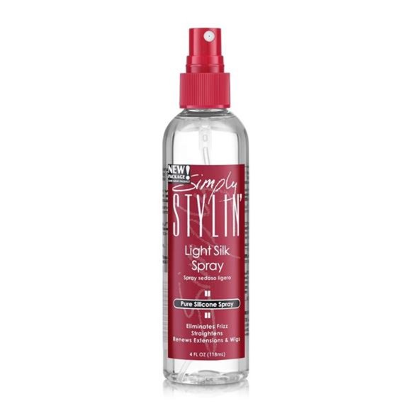 Light Silk Spray - Anti Frizz Hair Heat Protectant for Detangler & Synthetic Wig - Picture 1 of 7